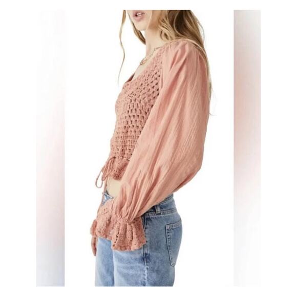 Free People Boho Crochet Top - Picture 5 of 10